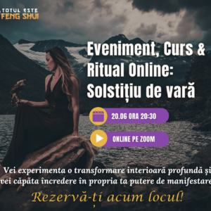 Eveniment, Curs & Ritual Online: Solstițiu de vară